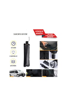 Carub Güneşlik Ön Cam İçi Katlanır Şemsiye Kutulu Büyük Boy Carub Güneşlik Ön Cam İçi Katlanır Şemsiye Kutulu Büyük Boy