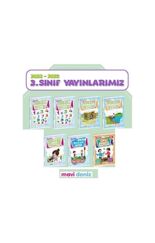 Mavi Deniz 3.Sınıf Seti 7 Kitap Mavi Deniz 3.Sınıf Seti 7 Kitap