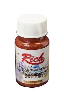 Rich Akrilik Kumaş Boyası 3004 Kremit 50 Cc. Rich Akrilik Kumaş Boyası 3004 Kremit 50 Cc.