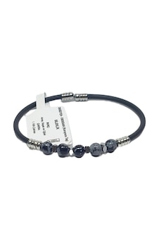 Jtss26blk1781 Paslanmaz Çelik Bilezik Silikon Kaplama Obsidyen Ve Hematit Doğaltaşlı Garantili Janti Bileklik Siyah Jtss26blk1781 Paslanmaz Çelik Bilezik Silikon Kaplama Obsidyen Ve Hematit Doğaltaşlı Garantili Janti Bileklik Siyah
