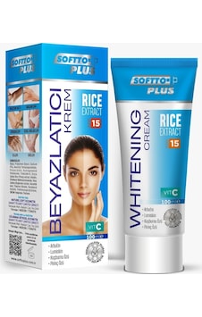 Softto Plus Pirinç Özlü Beyazlaştırıcı Krem 100 ML Softto Plus Pirinç Özlü Beyazlaştırıcı Krem 100 ML