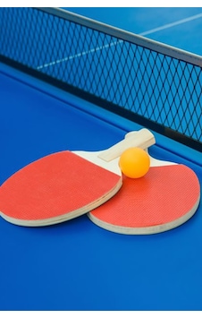 Masa Tenisi Raketi 2 Raket + 3 Top Kaliteli Kaydırmaz Ahşap Raket Table Tennis