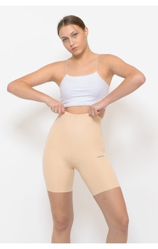 Sauna Suit Lazer Kesim İz Yapmayan Yüksek Bel Paçalı Korse