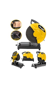 Dragro DRG-4200 Sarı Professional Profil Ve Metal Kesme Makinası 355MM Hx355