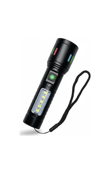 Wellhise Usb Şarjlı Yüksek Güç Spot Uzun Led El Feneri Zumlanabil Siyah Wellhise Usb Şarjlı Yüksek Güç Spot Uzun Led El Feneri Zumlanabil Siyah