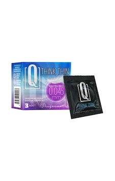 Extra İnce 0.045 Mm Prezervatif 3'lü Paket Extra İnce 0.045 Mm Prezervatif 3'lü Paket
