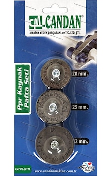 Candan CM WS-Set M PPR Kaynak Pafta Seti 20-25-32 MM (Mavi) Candan CM WS-Set M PPR Kaynak Pafta Seti 20-25-32 MM (Mavi)