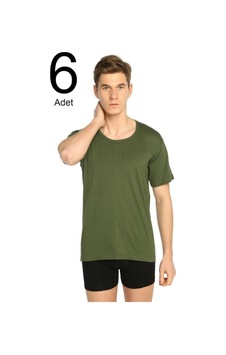 6'lı Paket Açık Yaka Erkek Fanila 001 6'lı Paket Açık Yaka Erkek Fanila 001