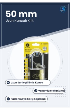 Asma Kilit 50mm Uzun Kancalı Vakumlu Sarı Güvenlik Kilidi Kapı Do Asma Kilit 50mm Uzun Kancalı Vakumlu Sarı Güvenlik Kilidi Kapı Do
