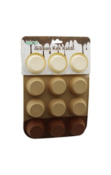İbico İ22-042 Klasik Çizgili Silikon Mini Muffin Kek Kalıbı- 6'li Paket Diğer İbico İ22-042 Klasik Çizgili Silikon Mini Muffin Kek Kalıbı- 6'li Paket Diğer