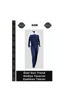 Grey Cat Özel Seri Trend Hediye Tasarım Eşofman Takımı Çok Renkli