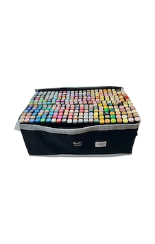 Touch Artist Çift Uçlu Marker Kalem Seti 262li Renk Çantalı Touch Artist Çift Uçlu Marker Kalem Seti 262li Renk Çantalı