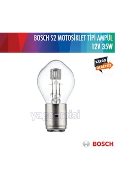 1 987 302 105 Bosch S2 Purelight Motosiklet Ampulü 12v 35/35w Ba2 1 987 302 105 Bosch S2 Purelight Motosiklet Ampulü 12v 35/35w Ba2
