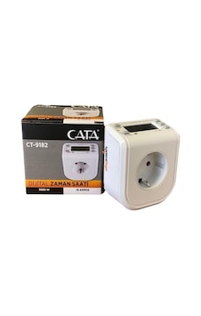 Zaman Ayarlı Dijital Saatli Priz Ct 9182 Hsplinm-5211 Zaman Ayarlı Dijital Saatli Priz Ct 9182 Hsplinm-5211