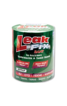 Leak Fix Yama Bant 100Mm X 1,5 Mt Şeffaf Leak Fix Yama Bant 100Mm X 1,5 Mt Şeffaf