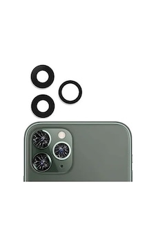 Apple Uyumlu iPhone 11 Pro Max Arka Kamera Camı Lensi Seti Apple Uyumlu iPhone 11 Pro Max Arka Kamera Camı Lensi Seti