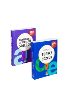 Türkçe Sözlük Ve Atasözleri Deyimler Sözlüğü Tdk Onaylı 1.hamur Karton Kapak 2 Li Set Türkçe Sözlük Ve Atasözleri Deyimler Sözlüğü Tdk Onaylı 1.hamur Karton Kapak 2 Li Set
