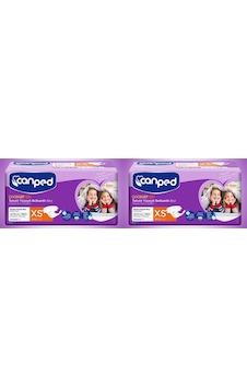Canped Tekstil Yüzeyli Belbantlı Hasta Bezi Extra Küçük Boy XS 2 x 30'lu Canped Tekstil Yüzeyli Belbantlı Hasta Bezi Extra Küçük Boy XS 2 x 30'lu