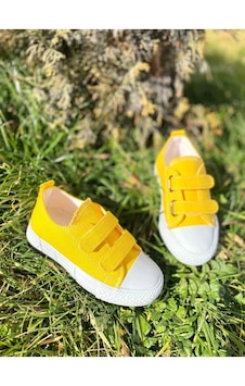 Nese Shoes Keten Kız Çocuk Spor Ayakkabısı Sneaker Sarı Nese Shoes Keten Kız Çocuk Spor Ayakkabısı Sneaker Sarı
