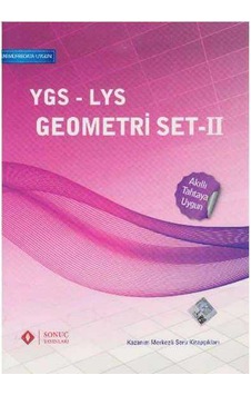 Sonuç Yayınları - Ygs - Lys Geometri Seti 2 Paket İçeriğinde 4 Fasikül