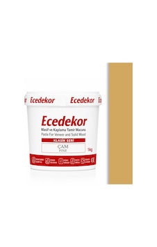 Çam Ecedekor Ahşap Dolgu Macunu Kova 1000gr 1 KG Çam Ecedekor Ahşap Dolgu Macunu Kova 1000gr 1 KG