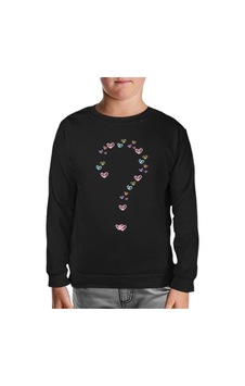 Lord Tshirt Kalp Soru Işareti Siyah Çocuk Sweatshirt Siyah Lord Tshirt Kalp Soru Işareti Siyah Çocuk Sweatshirt Siyah