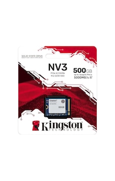 Kingston Snv3sm3/500g Nv3 500gb 5000-3000mb/s Pcıe Gen4 M.2 Nvme 22x30 Ssd Harddisk