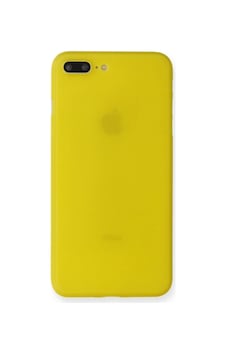 Apple Uyumlu iPhone 7 Plus Kılıf Pp Ultra İnce Kapak - Sarı Diğer