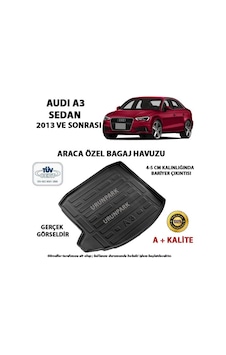 Audi A3 Sedan Bagaj Havuzu Audi A3 Sedan Bagaj Havuzu Paspası Audi A3 Sedan Bagaj Havuzu Audi A3 Sedan Bagaj Havuzu Paspası