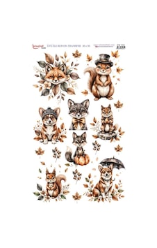Ütü İle Rub On Transfer Kağıdı 30x50cm Ck113 Ütü İle Rub On Transfer Kağıdı 30x50cm Ck113