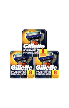 Gillette Fusion 5 ProGlide Yedek Tıraş Bıçağı 3 x 8'li Gillette Fusion 5 ProGlide Yedek Tıraş Bıçağı 3 x 8'li