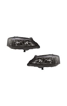 Opel Astra G Uyumlu Far Siyah Zemin Sağ Sol Takım Far Opel Astra G Uyumlu Far Siyah Zemin Sağ Sol Takım Far