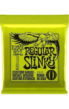 Ernie Ball 2221 Regular Slinky Nickel Elektro Gitar Teli (10-46) Ernie Ball 2221 Regular Slinky Nickel Elektro Gitar Teli (10-46)