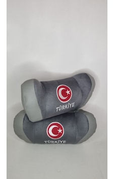 Türkiye Bayrağı Oto İkili Boyun Yastığı Türkiye Bayrağı Oto İkili Boyun Yastığı