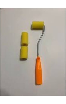 5cm Profesyonel Sünger Rulo Fırça Seti + 2 Yedek Uç 5cm Profesyonel Sünger Rulo Fırça Seti + 2 Yedek Uç