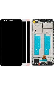 Huawei Y7 Prime 2018 Uyumlu Lcd Ekran Çıtalı Siyah