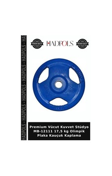 Premium Vücut Kuvvet Stüdyo Mb-12111 17,5 Kg Olimpik Plaka Kauçuk Kaplama Premium Vücut Kuvvet Stüdyo Mb-12111 17,5 Kg Olimpik Plaka Kauçuk Kaplama