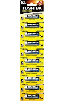 Toshıba Lr6 Kartela Alk.Kalem Pil 10Lu
