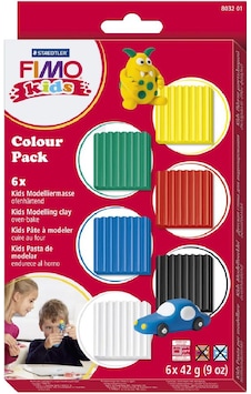 Fimo Kids Polimer Kil Set 42Gr 6 Renk N 8032-01