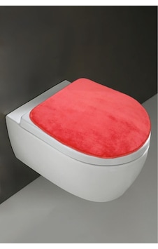 Klozet Kapak Örtüsü Ultrasoft Düz Kırmızı Klozet Kapak Örtüsü Ultrasoft Düz Kırmızı