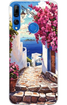 Huawei Y9 Prime 2019 Uyumlu Ege'nin Kayıp Sokakları Baskılı Silikon Kılıf Renkli Huawei Y9 Prime 2019 Uyumlu Ege'nin Kayıp Sokakları Baskılı Silikon Kılıf Renkli