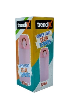 Trendix Çelik Bardak Termos Pembe 350 ML Sıcak Soğuk Tutucu /Supe Sarı Trendix Çelik Bardak Termos Pembe 350 ML Sıcak Soğuk Tutucu /Supe Sarı