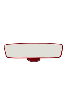 Kırmızı Araba Iç Dikiz Aynası Vantuzlu 24x6 Cm Tüm Araçlara Uygundur Kırmızı Araba Iç Dikiz Aynası Vantuzlu 24x6 Cm Tüm Araçlara Uygundur