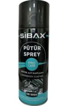 Sibax Sb5000 Pütür Sprey Siyah 400 ML Sibax Sb5000 Pütür Sprey Siyah 400 ML