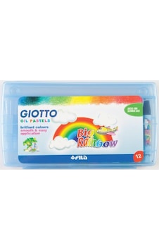 Gıotto Yağlı Pastel Boya 12 Renk 295100 Gıotto Yağlı Pastel Boya 12 Renk 295100