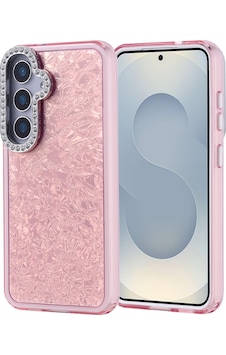 Galaxy S25 Kılıf Taşlı Tasarımlı Zore Kapi Kapak Pembe Galaxy S25 Kılıf Taşlı Tasarımlı Zore Kapi Kapak Pembe
