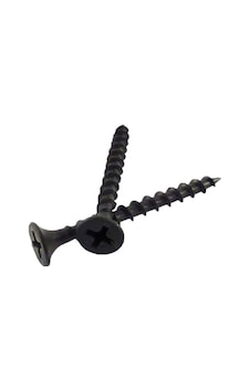 Woodpro Fasteners Dwpc8x3-5 No 2 Phillips 2,3 Kg Net Ağırlık No 8 X 3-inç Kaba Alçıpan Vidalar, 470 Parça, Siyah