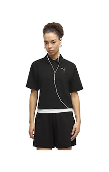 Puma Class Polo Kadın Siyah Günlük Stil Polo Yaka T-shirt 69401401 Puma Class Polo Kadın Siyah Günlük Stil Polo Yaka T-shirt 69401401