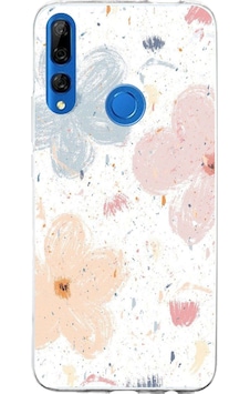 Honor 9x Uyumlu Pastel Soyut Çiçek Ve Leke Desenli Baskılı Silikon Kılıf Renkli Honor 9x Uyumlu Pastel Soyut Çiçek Ve Leke Desenli Baskılı Silikon Kılıf Renkli