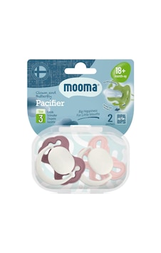 Mooma Palyaço Ve Kelebek Emzik No:3 - Pembe Standart
